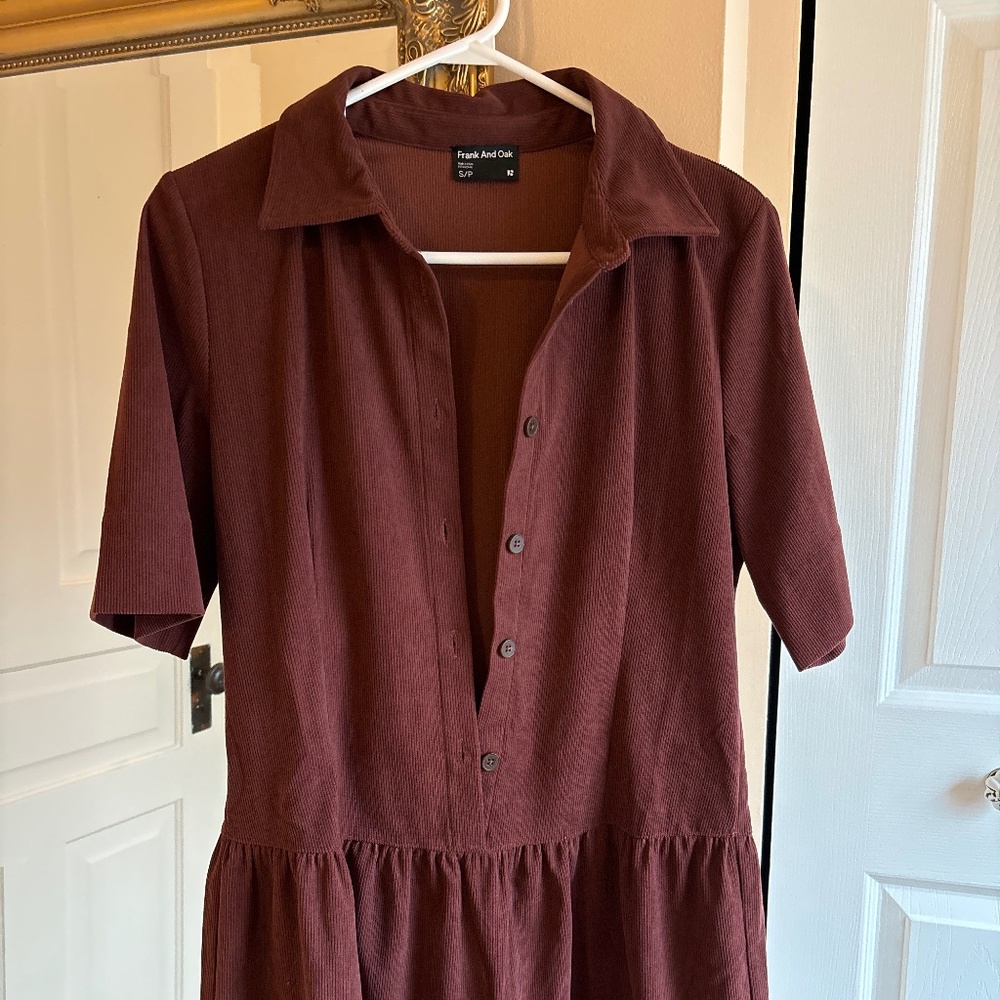 Corduroy dress